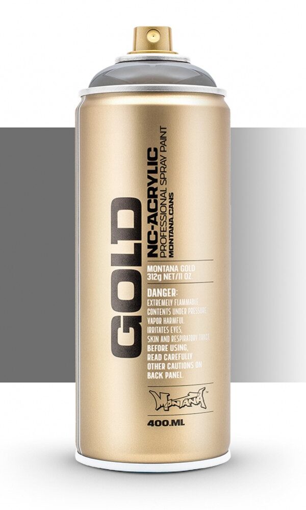 Bombe de peinture Acrylique GOLD Transparent T9000 - 400 ml - Montana