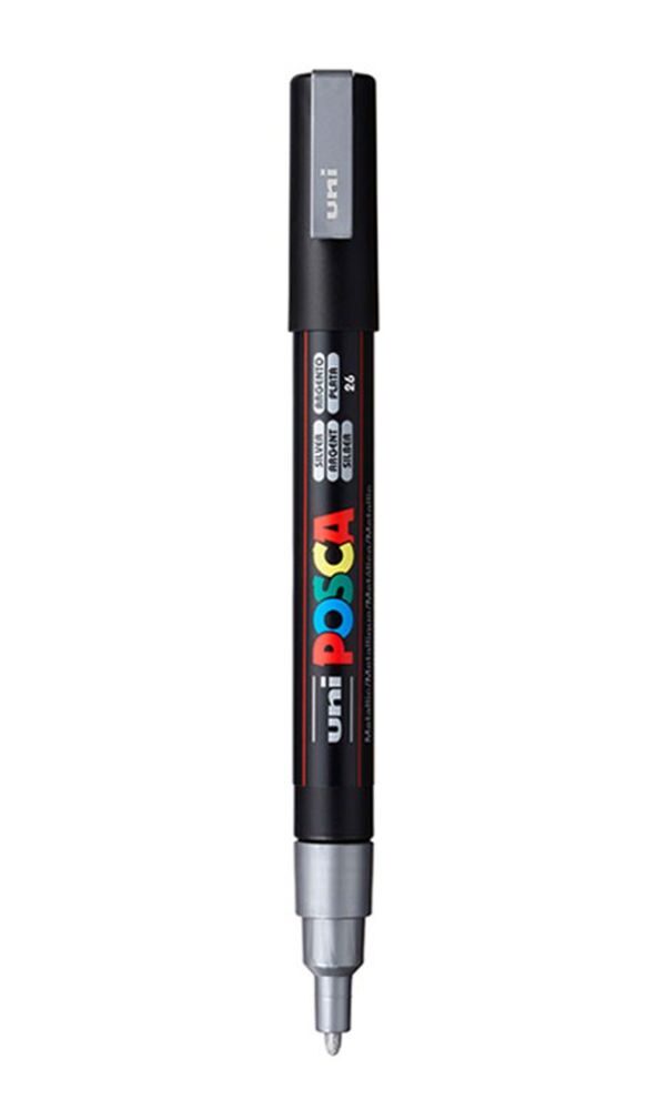 Marqueur Posca Uni-Ball 3M - Argent