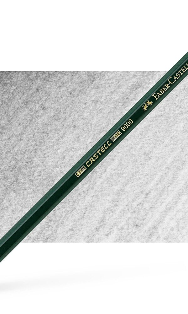 Crayon graphite Castell 9000 B - Faber Castell