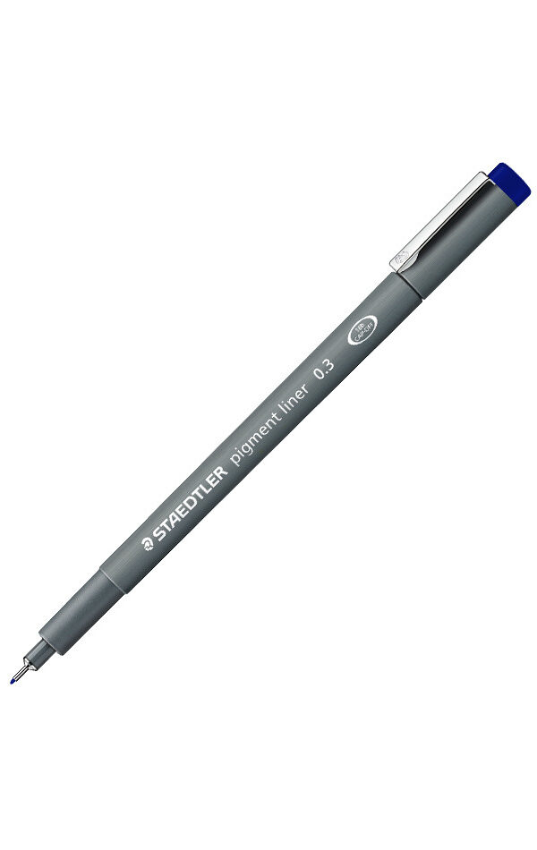 Staedtler 308 Coloured Pigment Liner 0.3 - Bleu