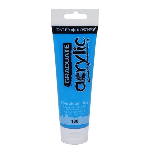 Graduate Acrylic Daler Rowney - Bleu Caeruleum