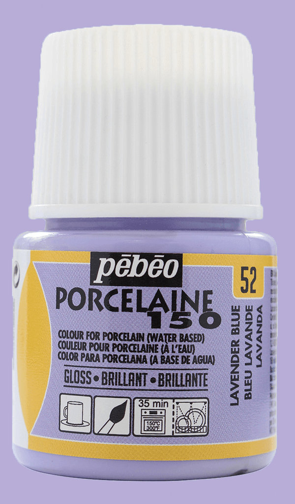 PEBEO PORCELAINE 45ML - BLEU LAVANDE 52
