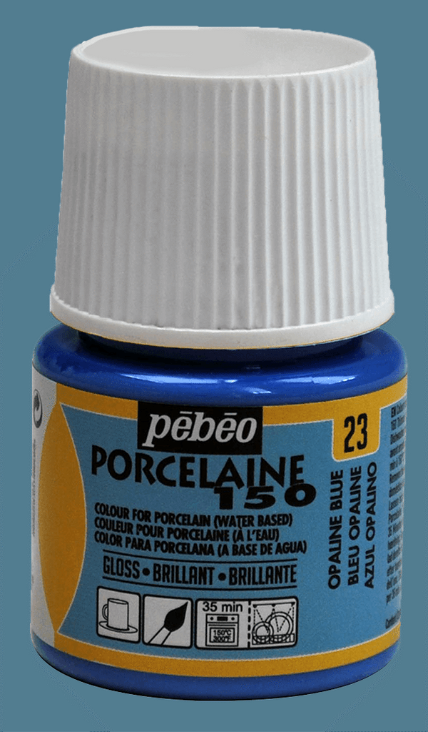 PEBEO PORCELAINE 45ML - BLEU OPALINE 23