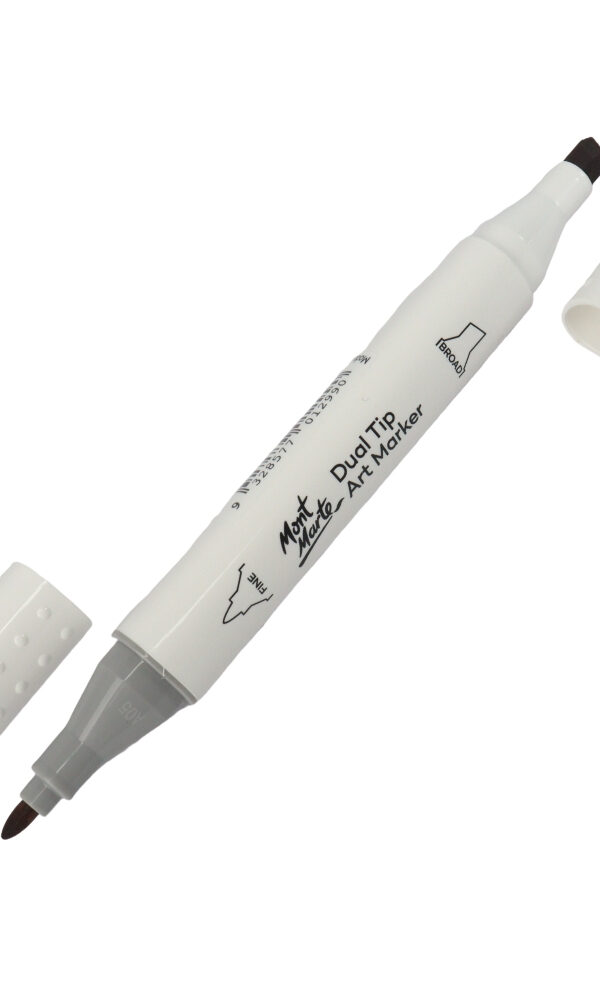 Dual Tip Art Marker Premium- Burnt Orange 93