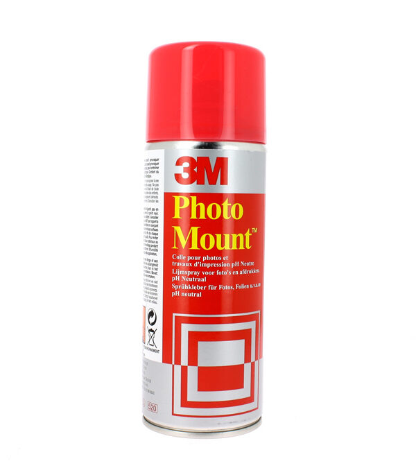 Colle 3M aérosol PhotoMount 400ml permanente