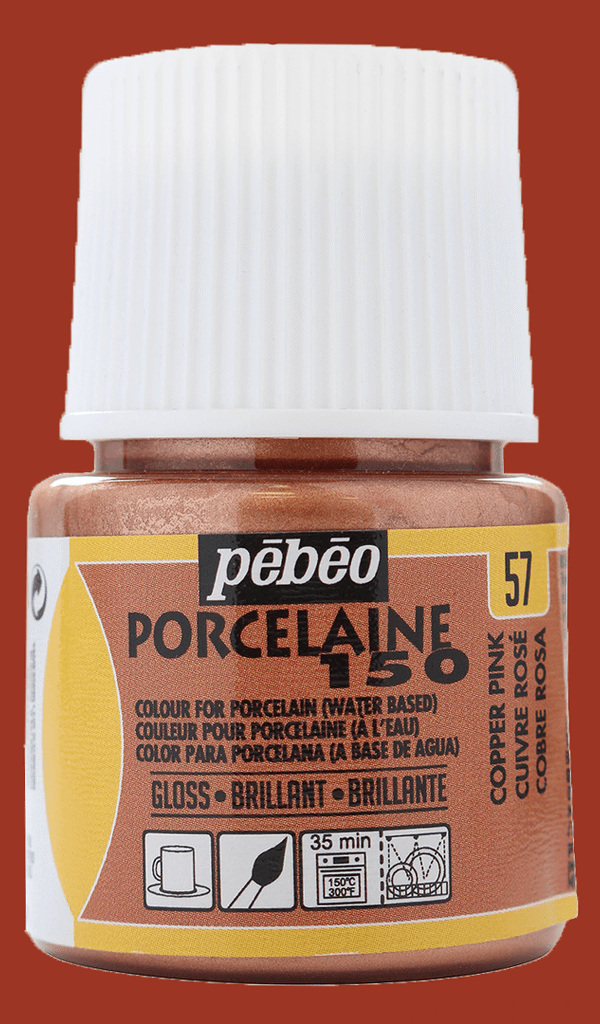 PEBEO PORCELAINE 45ML - CUIVRE ROSE 57