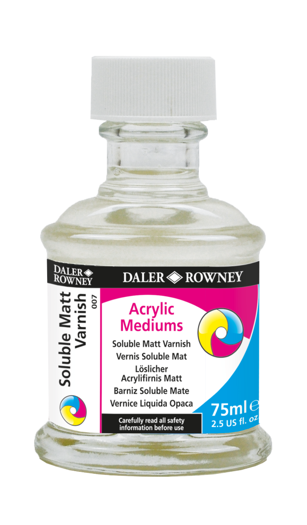 Soluble Matt Varnish Rowney Daler 007