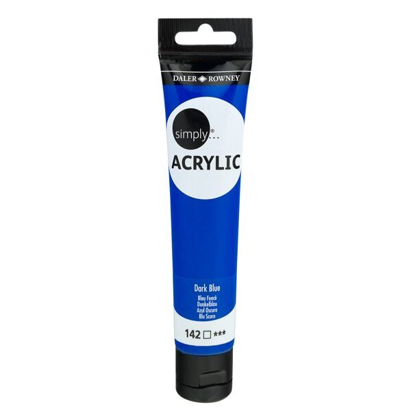Simply Acrylic Daler Rowney - Bleu Foncé