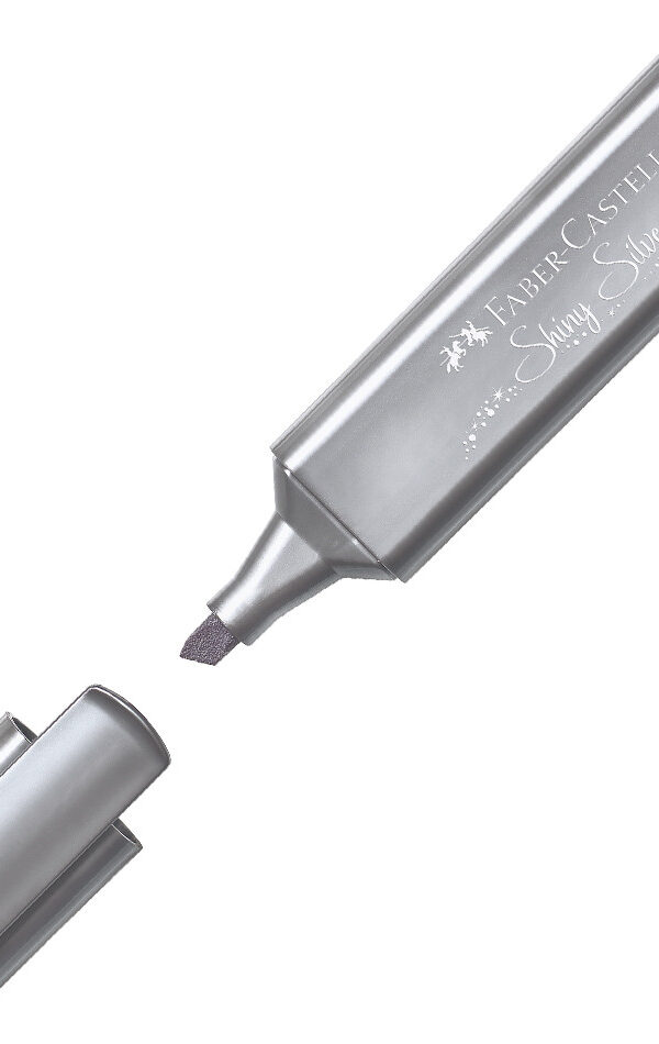 Surligneur Fluorescent Textliner Faber Castell - Shiny Silver