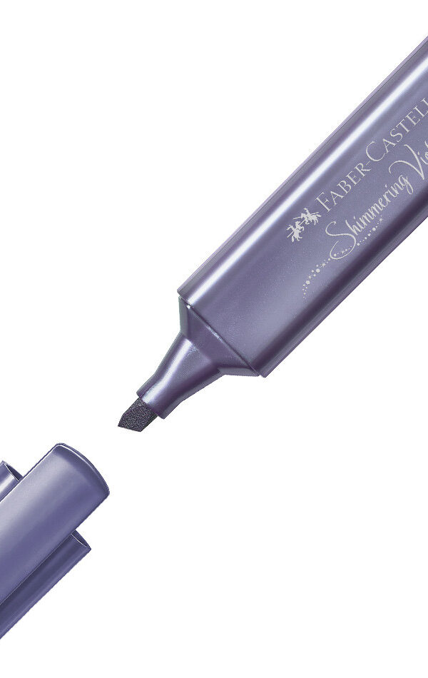 Surligneur Fluorescent Textliner Faber Castell - Shimmering Violet