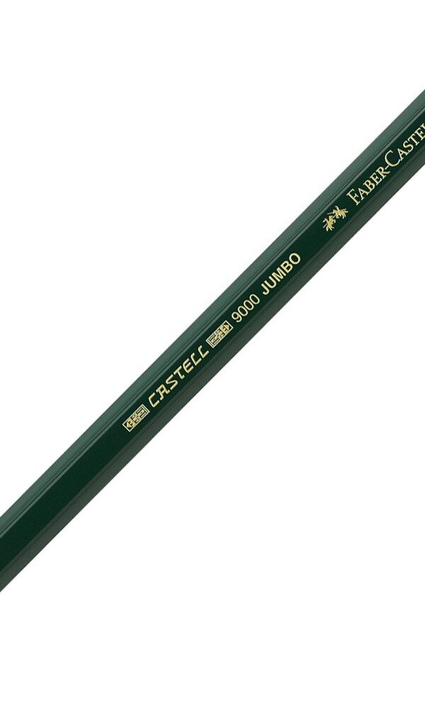 Crayon graphite Castell 9000 Jumbo - 8B - Faber Castell