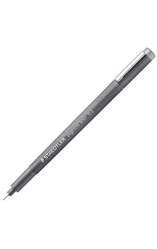 Staedtler 308 Coloured Pigment Liner 0.3 - Gris