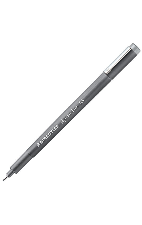 Staedtler 308 Coloured Pigment Liner 0.5 - Gris
