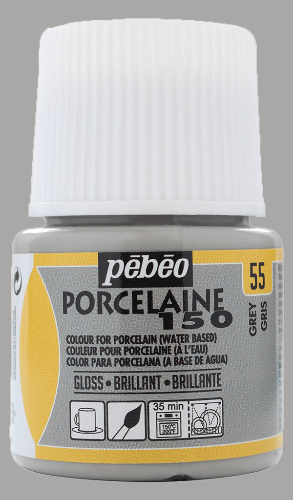 PEBEO PORCELAINE 45ML - GRIS 55