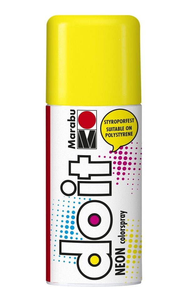 BOMBE MARABU DO IT 150 ML - JAUNE FLUORESCENT