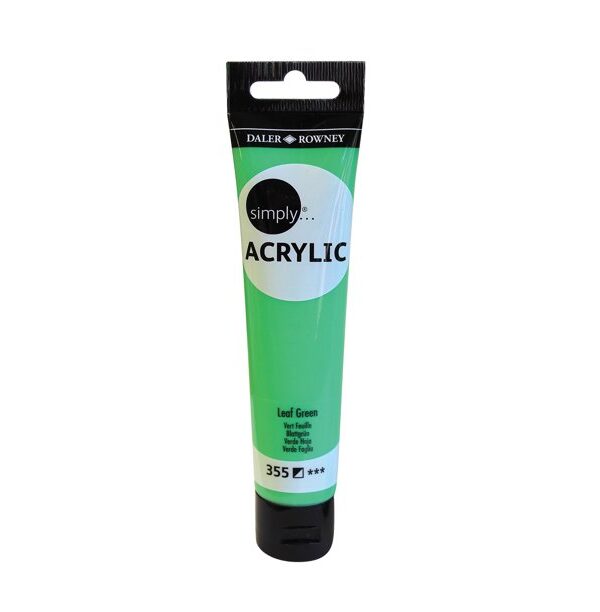 Simply Acrylic Daler Rowney - Vert Feuille