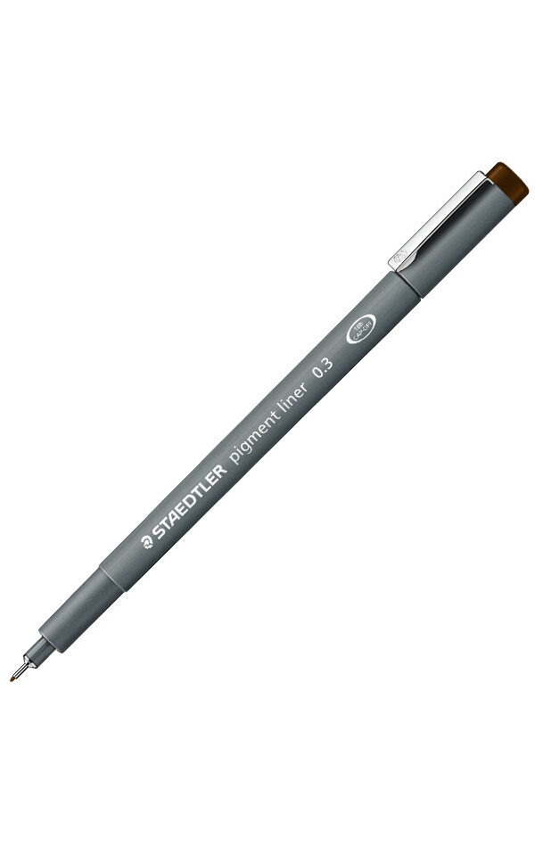 Staedtler 308 Coloured Pigment Liner 0.3 - Marron