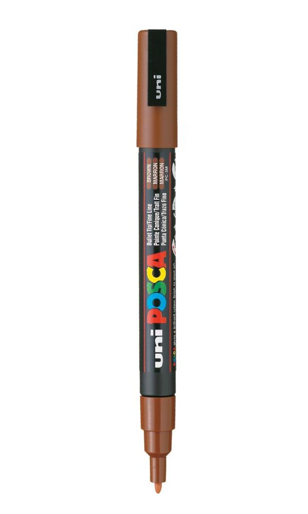 Marqueur Posca Uni-Ball 3M - Marron