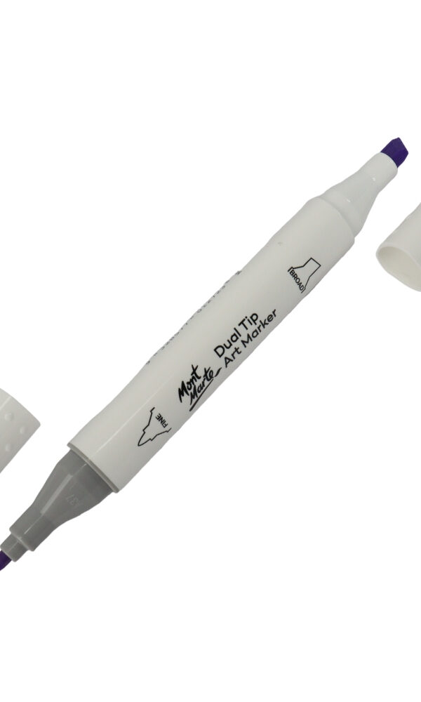 Dual Tip Art Marker Premium - Dark Blue Light 75