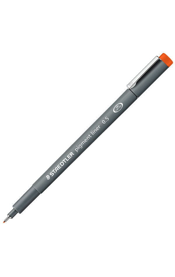 Staedtler 308 Coloured Pigment Liner 0.5 - Orange