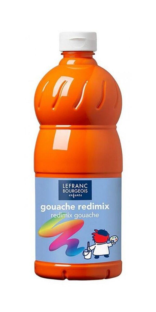 Gouache Redimix LEFRANC & BOURGEOIS 1L - Orange
