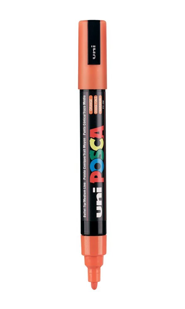 Marqueur Posca Uni-Ball 5M - Orange