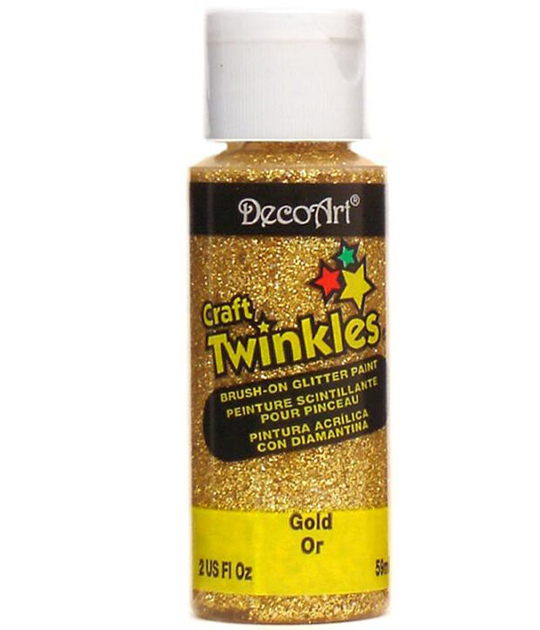 Peinture Acrylique Craft Twinkles Decoart – Or