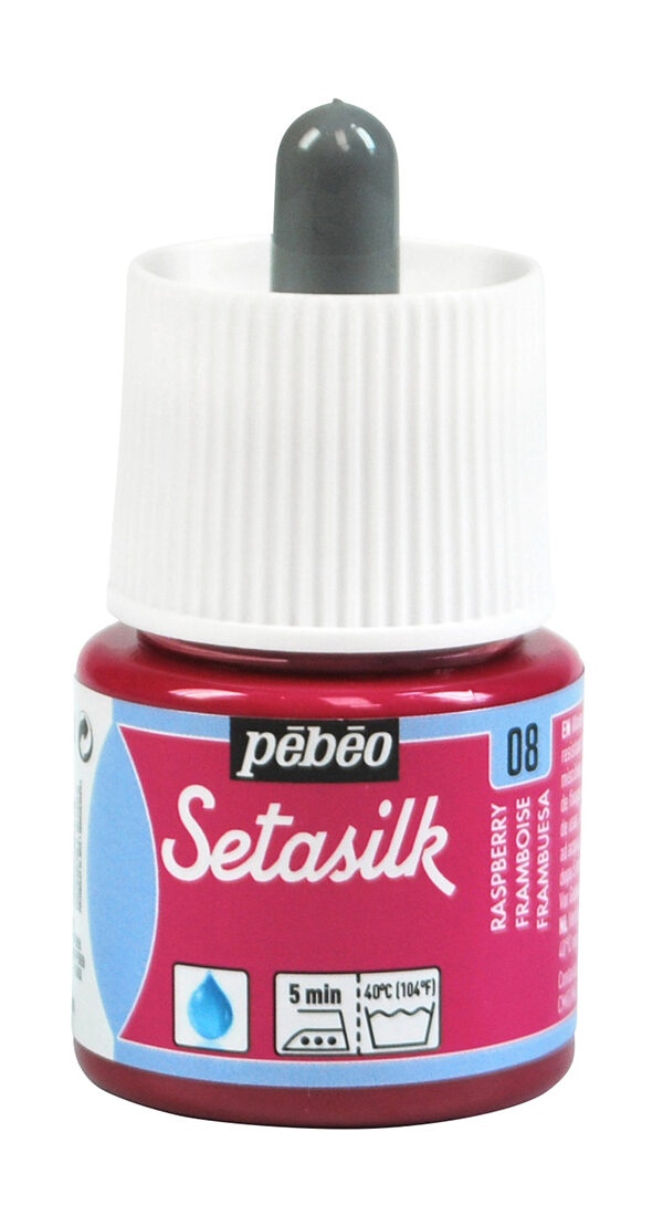 Pebeo Setasilk 45ml - Framboise - 08