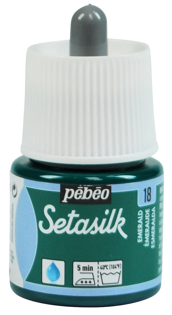 Pebeo Setasilk 45ml - Emeraude - 18