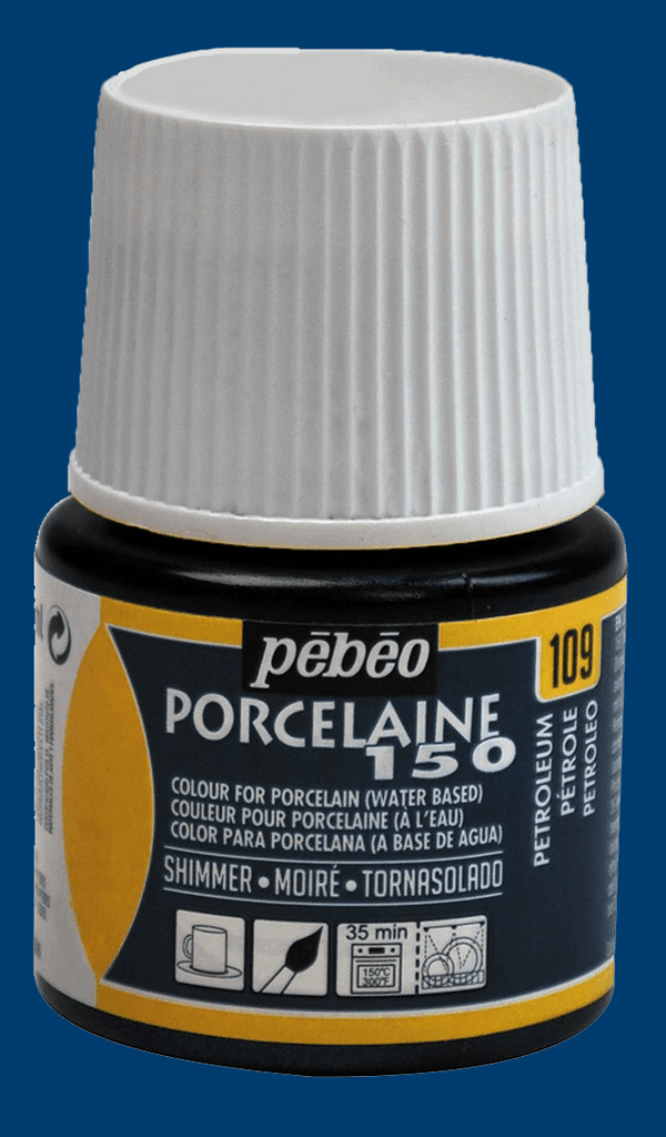 PEBEO PORCELAINE 45ML - PETROLE 109
