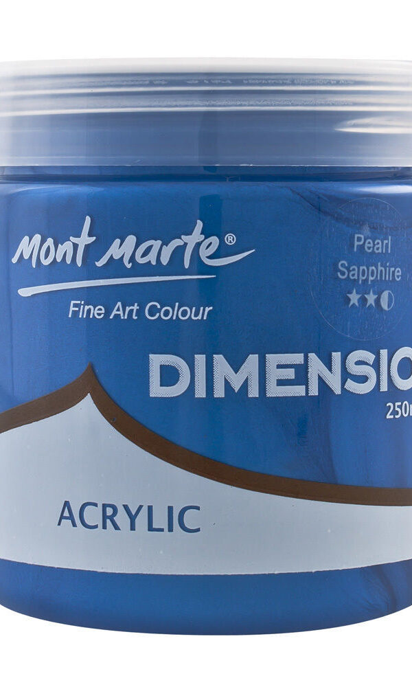Mont Marte Dimension Acrylique 250ml - Pearl Sapphire