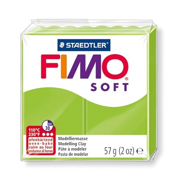 Pâte Fimo Soft 57g - Vert Pomme - 50