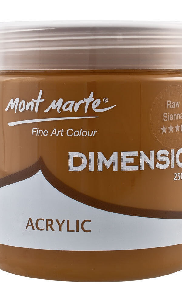 Mont Marte Dimension Acrylique 250ml - Raw Sienna