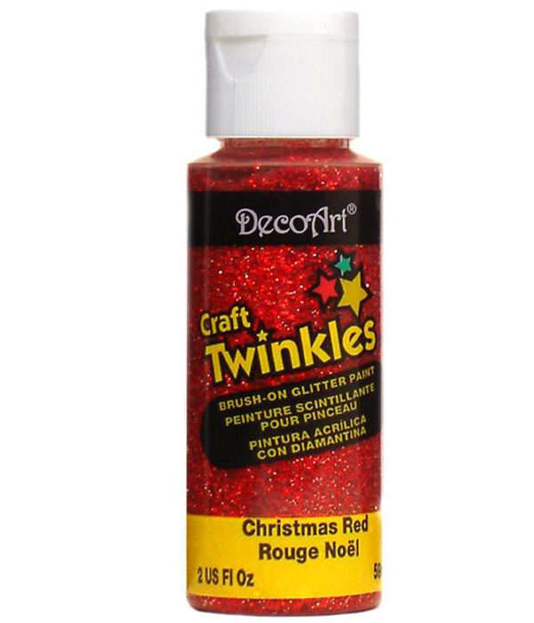 Peinture Acrylique Craft Twinkles Decoart – Rouge Noël