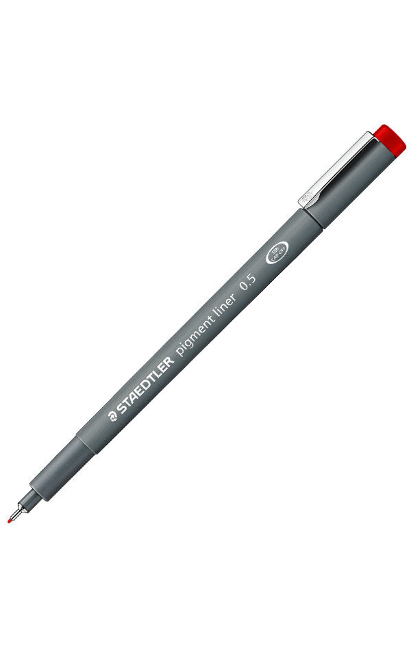 Staedtler 308 Coloured Pigment Liner 0.5 - Rouge