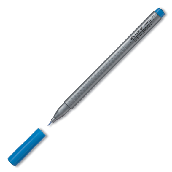Feutre Grip Finepen 0.4mm Faber Castell - Bleu Turquoise