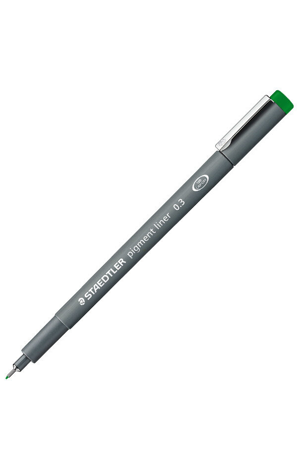 Staedtler 308 Coloured Pigment Liner 0.3 - Vert