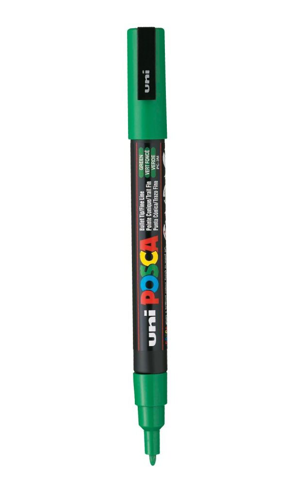 Marqueur Posca Uni-Ball 3M - Vert