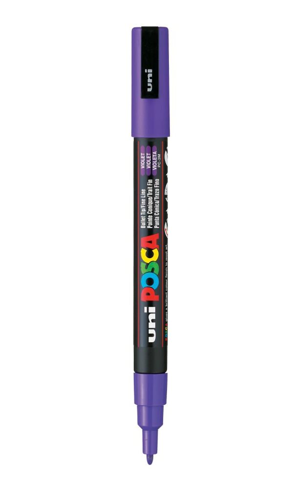 Marqueur Posca Uni-Ball 3M - Violet
