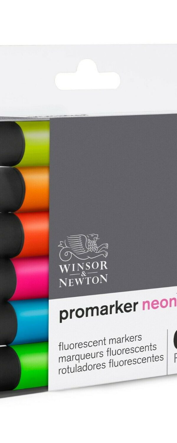Winsor & Newton ProMarker 6 Tons Fluorescents