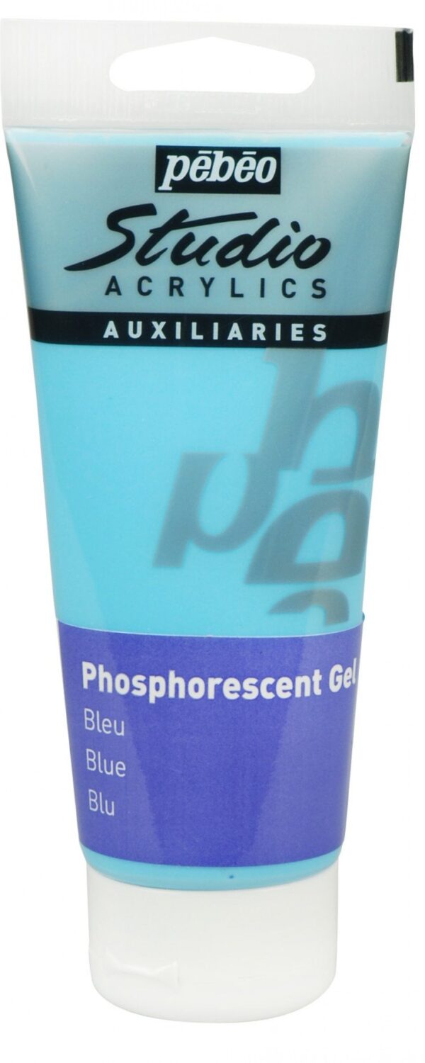 Phosphorescent Gel Bleu