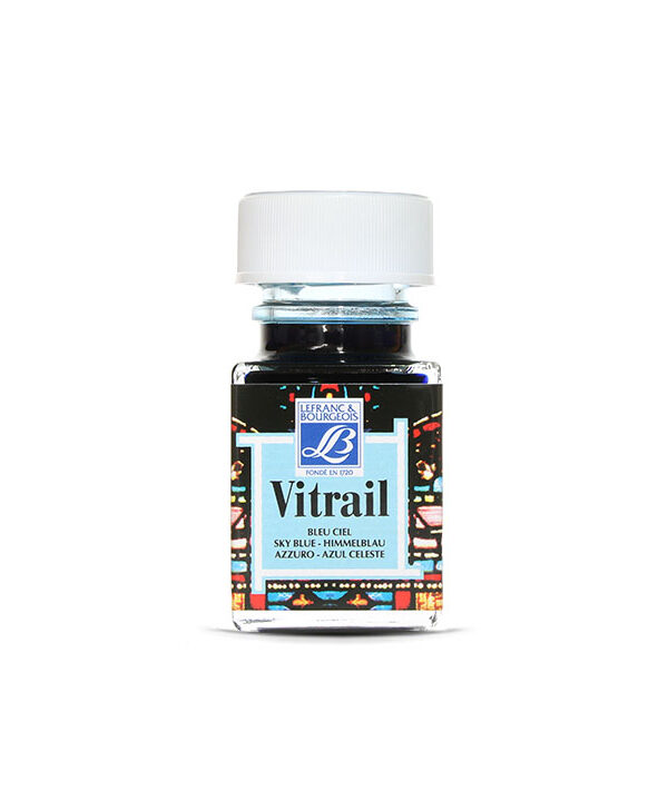 Peinture sur verre Vitrail - LeFranc & Bourgeois - Bleu Ciel