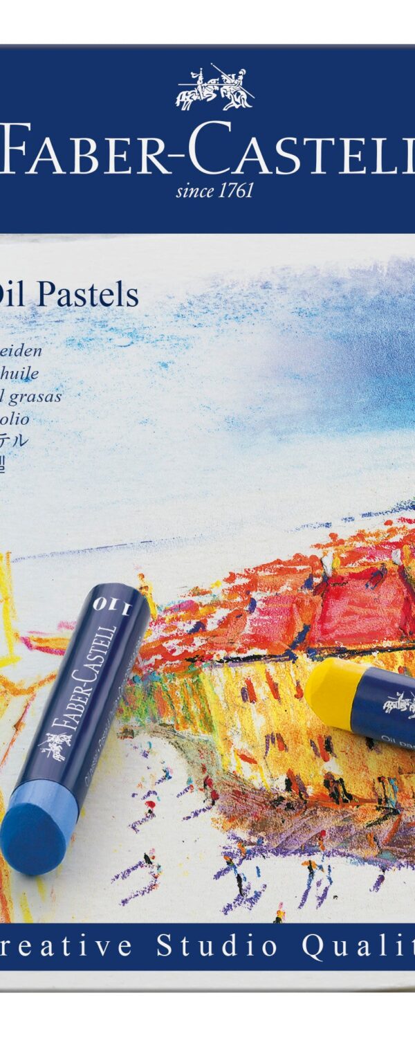 Pastels à l'huile, boîte de 24 - Faber Castell