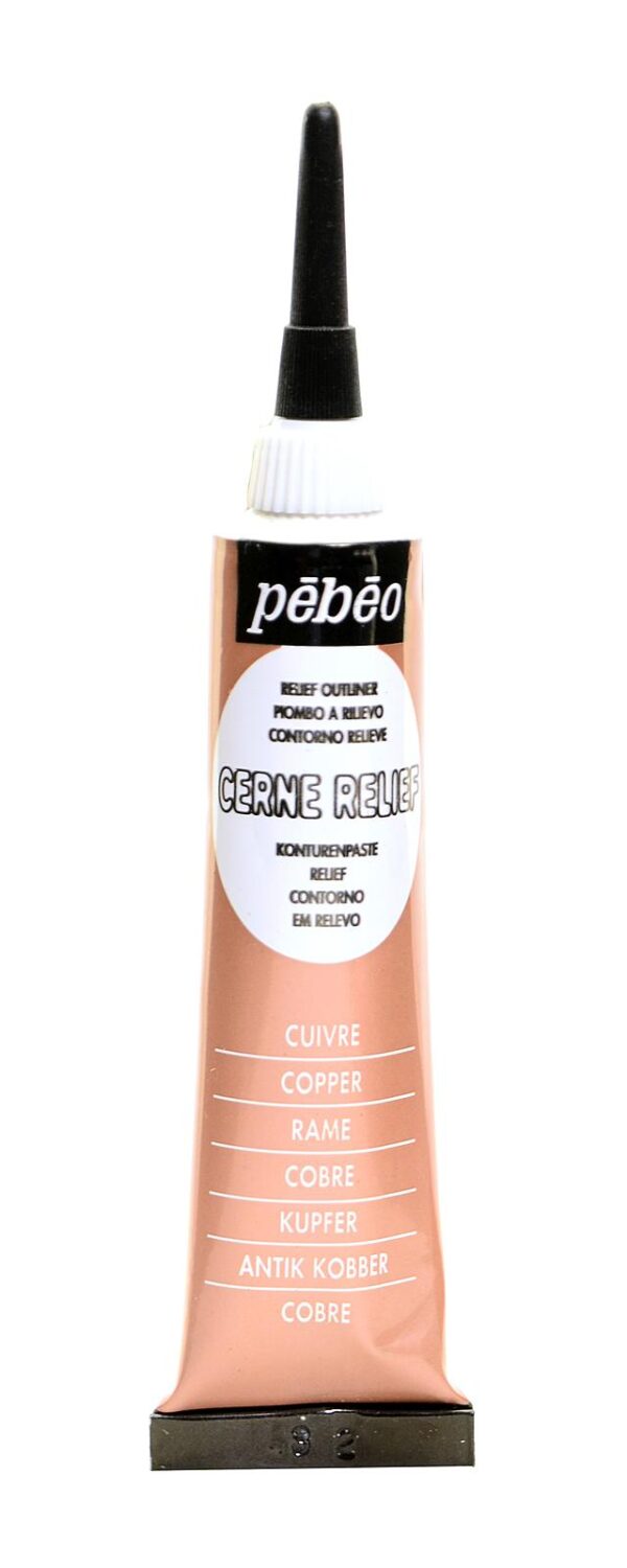 CERNE RELIEF PEBEO  - CUIVRE
