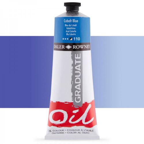Peinture à L'huile Daler Rowney 200ml - Bleu De Cobalt