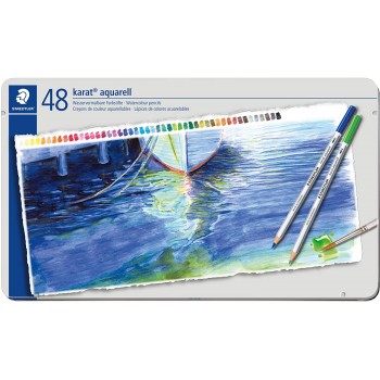 Boite de crayons aquarelles de 48 couleurs - Staedtler