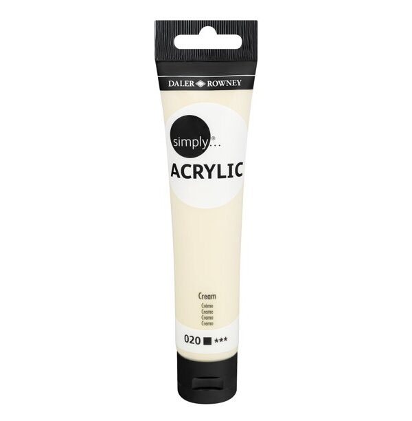 Simply Acrylic Daler Rowney - Crème