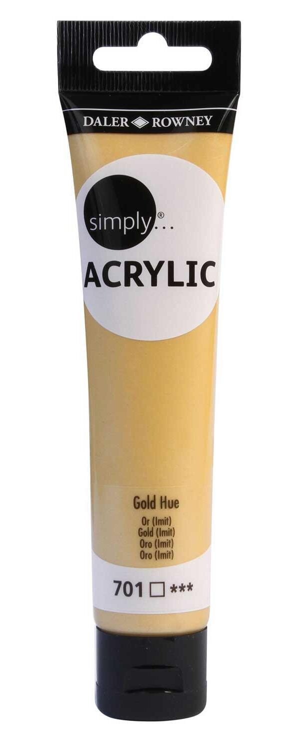 Simply Acrylic Daler Rowney - Or