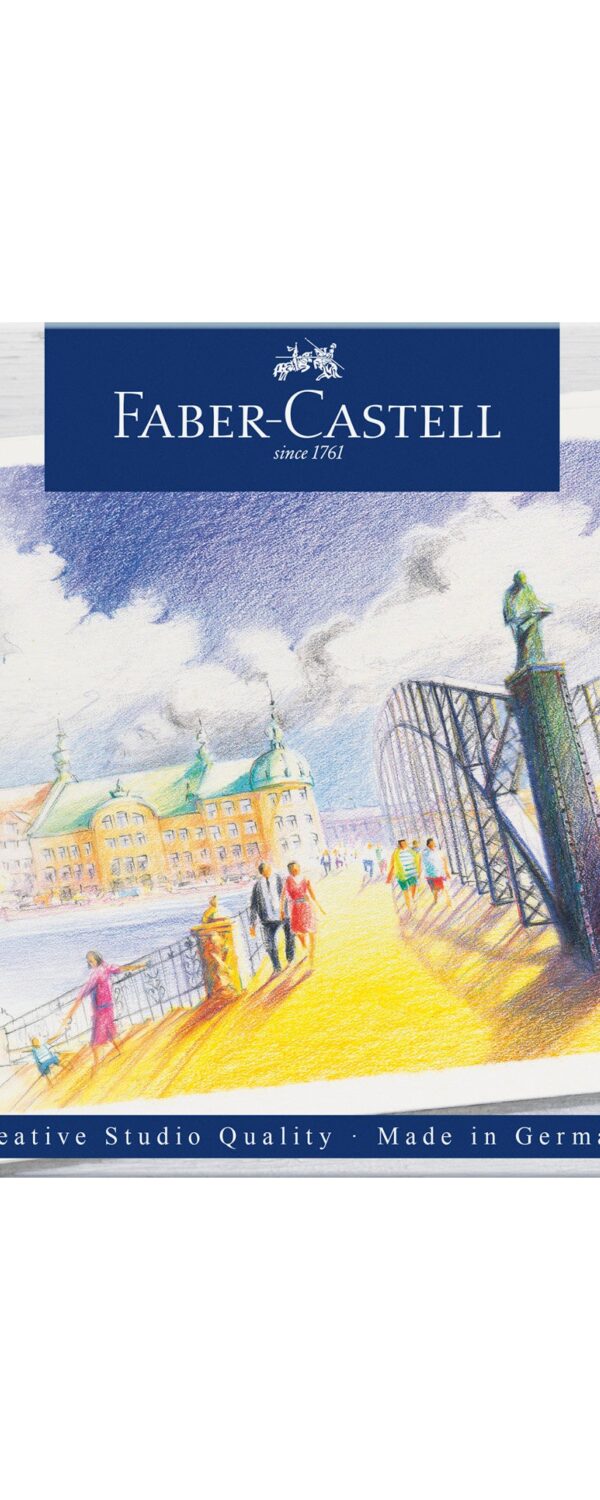 Crayon de couleur Goldfaber boîte métal de 36 pièces - Faber Castell