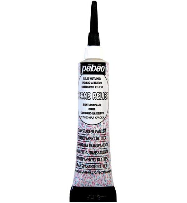 CERNE RELIEF PEBEO 20ML - TRANS PAILLETE